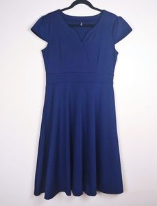 Miusol Navy Blue Cap Sleeve Dress. XL